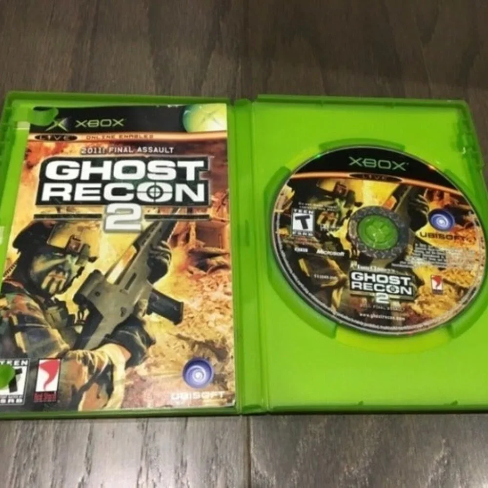 Tom Clancy's Ghost Recon 2 Original Xbox Game CIB Complete Manual 360 Compatible